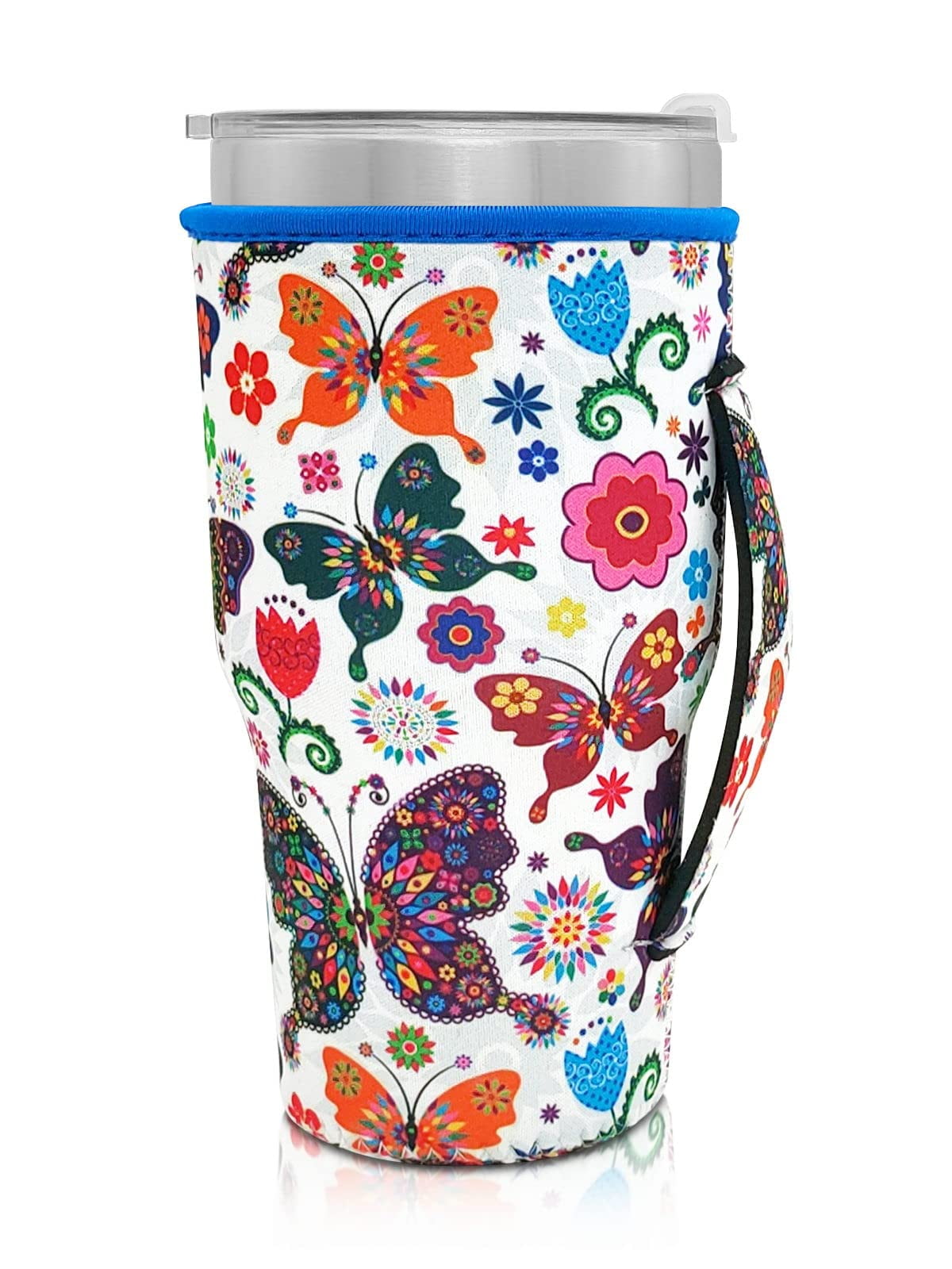 Reusable Iced Coffee Cup Sleeve Neoprene Insulated Sleeves Cup Holder