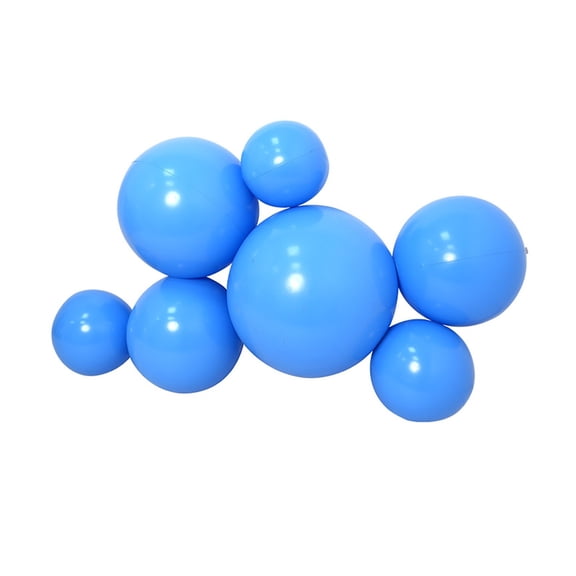 Reusable Inflatable Balloon Arch 7 PCS Linked Pvc Balloons With Elastic Bands Effortless Long Lasting Party For Birthdays Weddings &