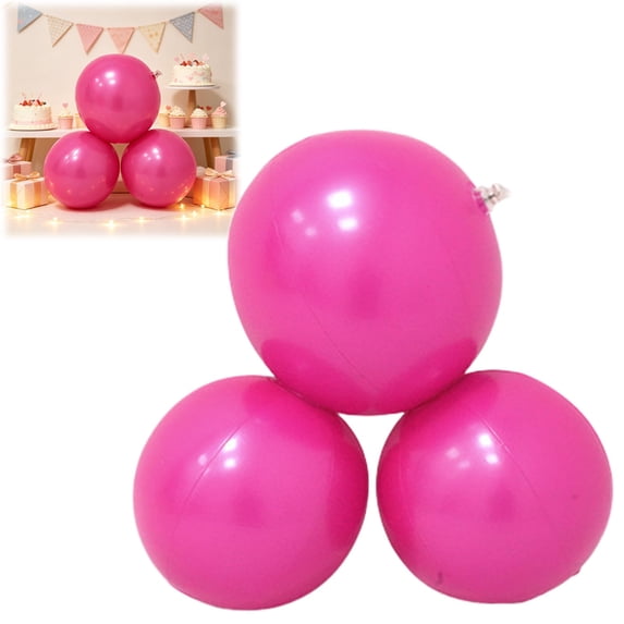 Reusable Inflatable Balloon Garland Arch Kit,19.69in Hot‑Pink PVC ...