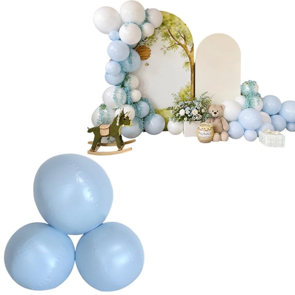 Reusable Inflatable Balloon Garland Arch Kit, Pre-Connected PVC Balloon Cluster for Birthday Wedding Party Decor