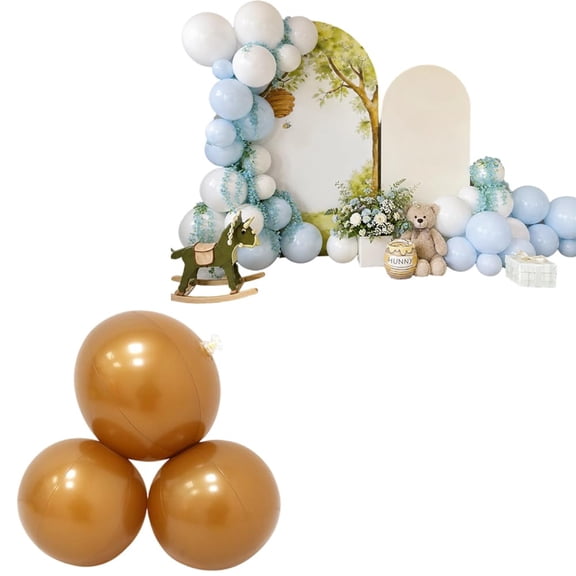 Reusable Inflatable Balloon Garland Arch Kit, Pre-Connected PVC Balloon Cluster for Birthday Wedding Party Decor