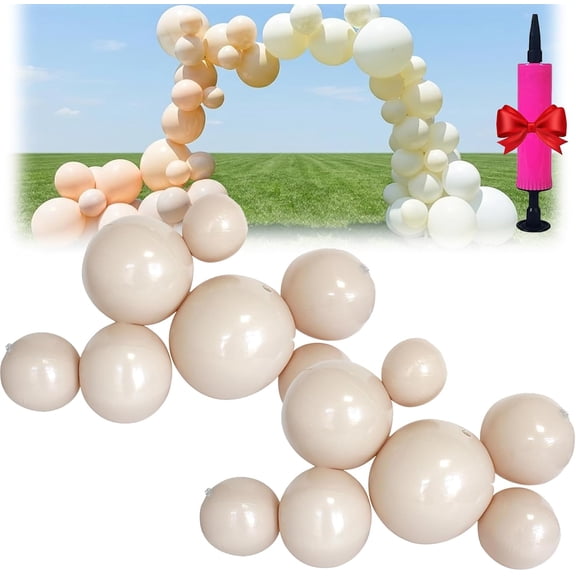 Reusable Inflatable Balloon Garland Arch Kit,Pvc Party Decoration With Elastic Band,Reusable PVC Balloons with Dual-inflation Control,Effortless, Long-Lasting,Party Decoration for Birthdays,Weddings