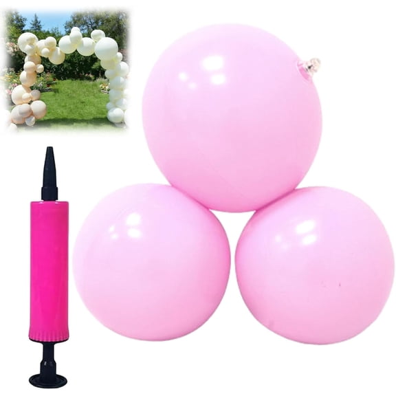 Reusable Inflatable Balloon Garland Arch Kit, Reusable PVC Balloons with Dual-inflation Control, One-Step, Effortless, Long-Lasting, Party Decoration for Birthdays, Weddings