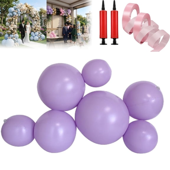 Reusable Inflatable Balloon Garland Arch Kit – Self-Inflating Reusable PVC Balloon Arch for Party, Wedding, Birthday, Baby Shower, Graduation, Easy Setup