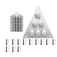 thumbnail image 1 of Reusable Installation Clip for Sound Panels for Simple Attachment Hard Steel Construction and Corrosion Resistance, 1 of 7
