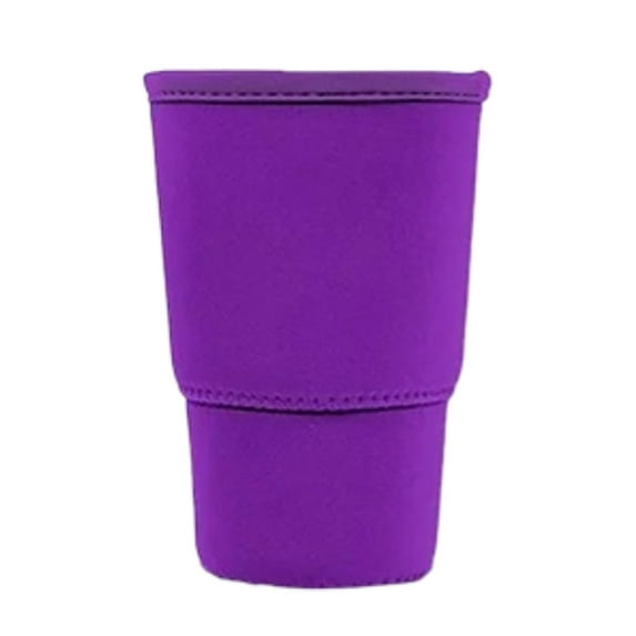 Reusable Insulated Iced Coffee Cup Sleeve for 400–500ml Cups – Neoprene Drink Holder for Cold Beverages, Anti-Condensation, Portable Cup Cover for Travel, Office & Daily Use