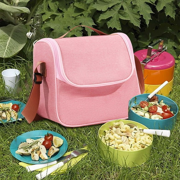 Reusable Insulated Lunch Bag Cooler Bag Leakproof Portable Collapsible Soft Cooler Small Ice Chest for Beach Camping Travel Cooler for Car