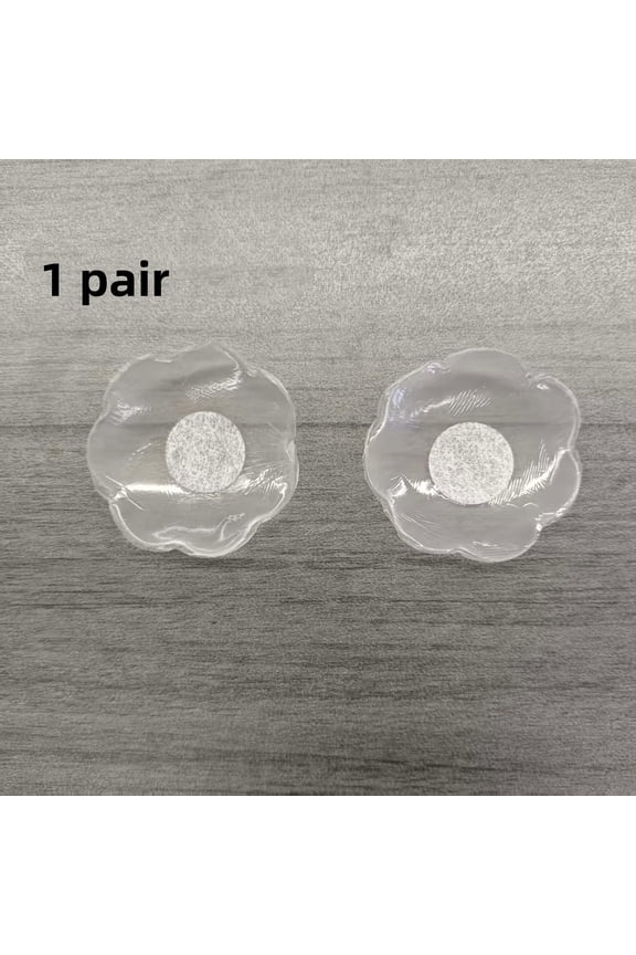 Reusable Invisible Breast Tape - Transparent Silicone Support for Swimwear, Backless Dresses, and Strapless Tops