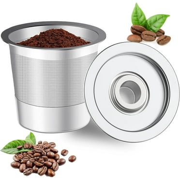 Reusable K Cup Coffee Pods for Keurig 1.0,Universal Stainless Steel Refillable Reusable K Cup Coffee Filters,Eco-Friendly,BPA-Free