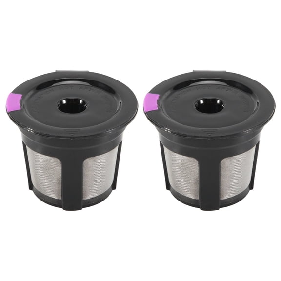 Reusable K Cups for K Mini, K Elite, K Classic, K Compact, K Latte, K Select and All 2.0 & 1.0 Coffee Makers 2PCS