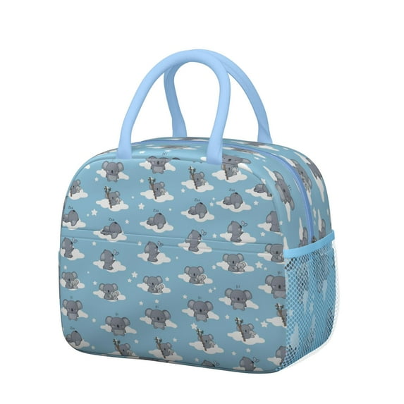 Reusable Koala Lnsulated Lunch Bag for Women & Men-Leakproof Water-Resistant Cooler Tote,Large Capacity(10.6x8.7x6.3in)for Work,Office,Travel,Picnic,Beach.