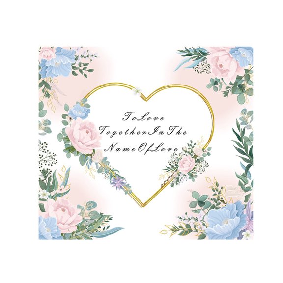 Reusable Large Backdrop Cloth for Nuptial Games and Celebrations Photo Props