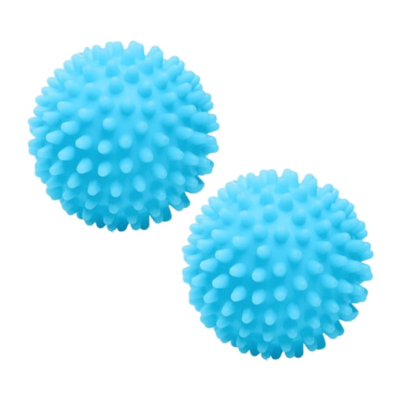 Reusable Laundry Dryer Balls - Alternative To Fabric Softener, Reduce Drying Time and Save On Energy, Soft Fluffy Clothes, Less Static Cling Blue