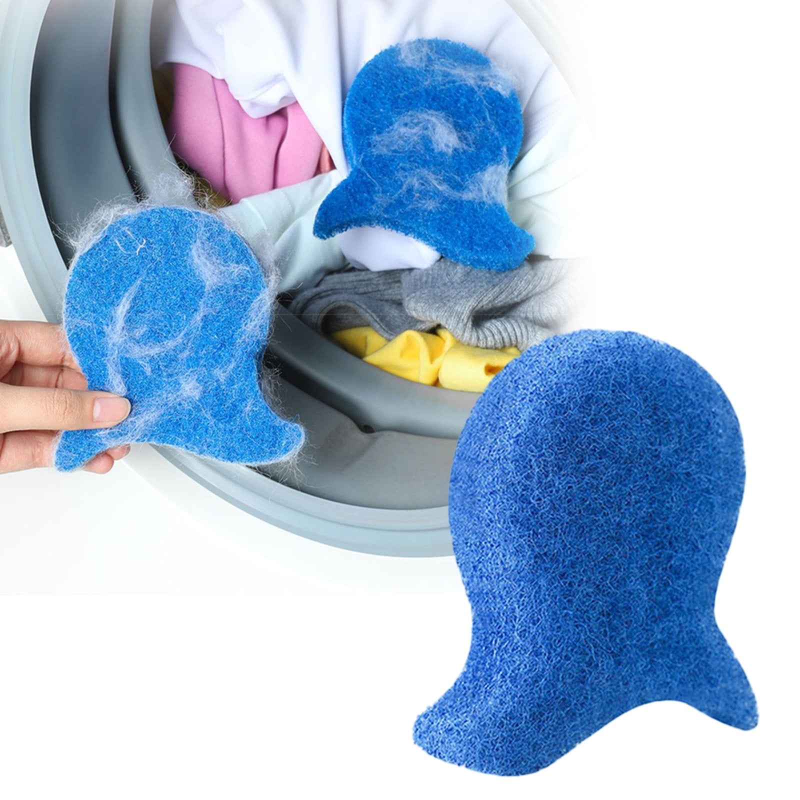 Reusable Laundry Pet Hair Catcher (Dryer Lint Trap, Washing Machine Fur ...