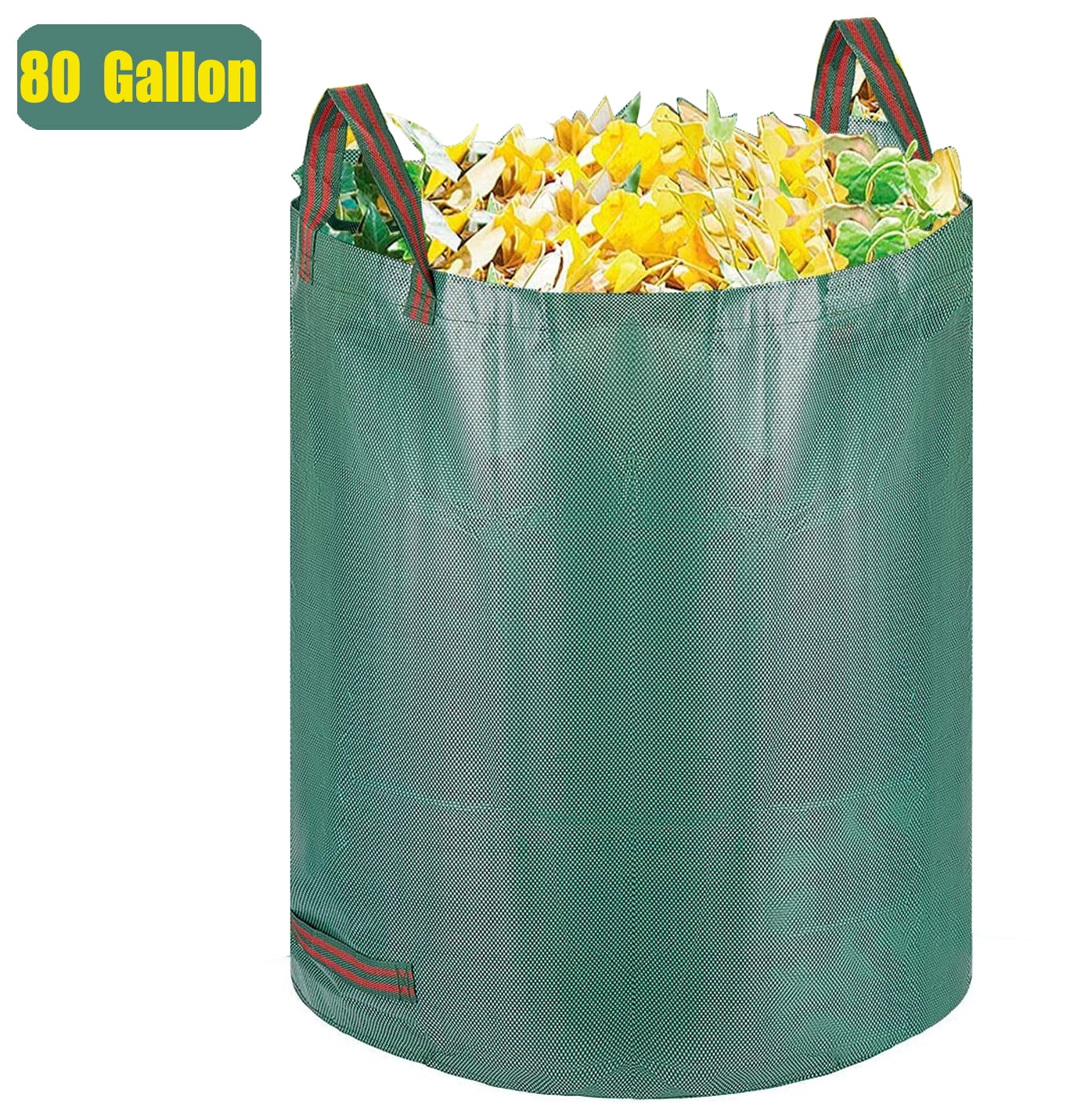 JOYDING Extra Large Reuseable Gardening Bags Lawn Pool Leaf Waste Bags  Trash Bags