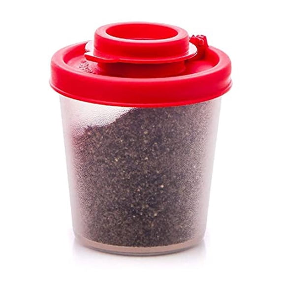 Reusable and Leak-Proof Pepper and Salt Shakers for On-the-Go,with Transparent Design and 7-Hole Pouring,Made of Durable and Dishwasher-Safe Plastic,Ideal for Outdoor Activities and Daily Use