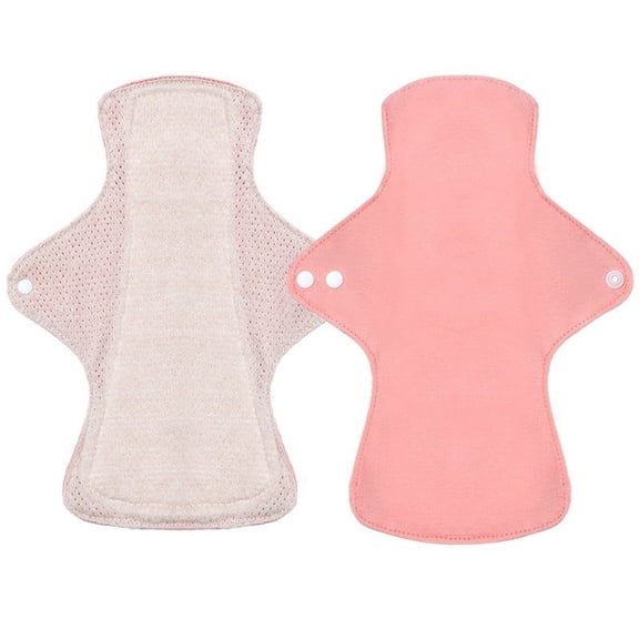 Reusable Leakproof Cotton Menstrual Cloth Pad Washable Sanitary Napkin Panty Liner with Breathable Mesh Design For Women