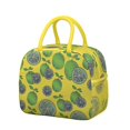thumbnail image 1 of Reusable Lemon Lnsulated Lunch Bag for Women & Men-Leakproof Water-Resistant Cooler Tote,Large Capacity(10.6x8.7x6.3in)for Work,Office,Travel,Picnic,Beach., 1 of 7