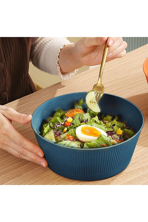 Reusable Lightweight Bowl For Rice Soup Snack Fruit Serving Bowls Salad Bowls Large Bowls For Kitchen Bowls For Salad Vegetable, Usupdd 2025 Reusable Lightweight Bowl For Rice