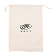 thumbnail image 1 of Reusable Linen Bread Bag with TPU Lining and Drawstring Closure, Sourdough Bread Storage Bag 15.75 x 11.81 in for Homemade Bread Artisan Loaves Pastries and Bakery Freshness, 1 of 9