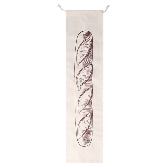 Reusable Linen Bread Bags for Storage, Drawstring Closure Eco Friendly Zero Waste Food Sack, Breathable Bread Saver for Bakery Loaves