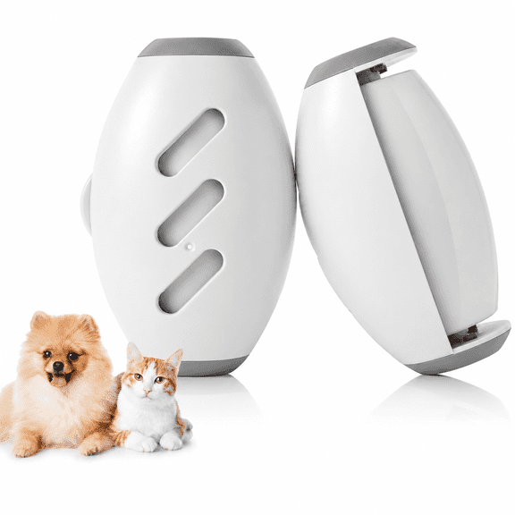 Reusable Lint Roller for Pet Hair, Washable Pet Hair Remover for Clothes, Sofa, Bedding and Carpet, Portable Lint Roller Cleaner for Dog Cat Hair, Lint, Fuzz and Crumbs, Grey 1 Pack