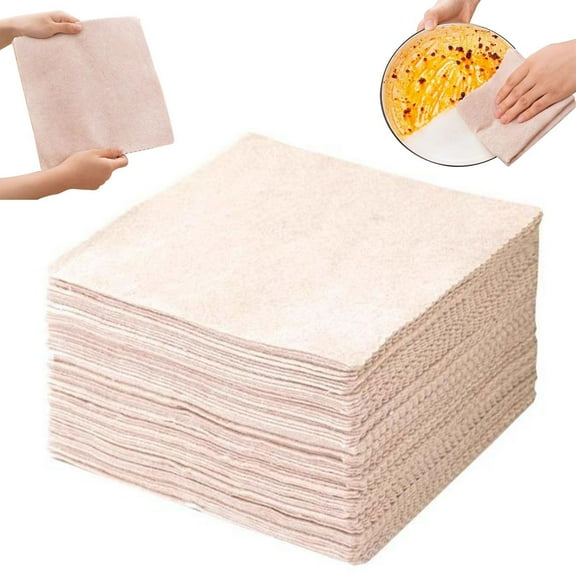 Reusable Loofah Scrub Cloth Dish Towel Highly Absorbent Lint Free Scratchless Cleaning Rag for Kitchen Car Window 10 Pack , Kitecy Cleaning Cloths Kitchen Towels Reusable Rags