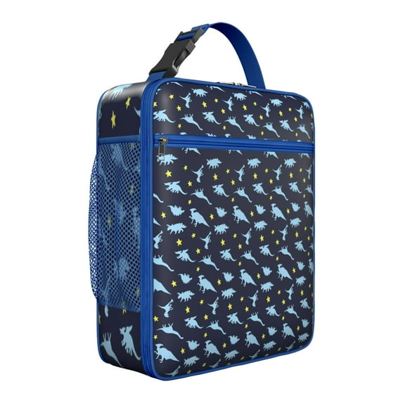 Reusable Lunch Tote Bag – Watercolor Dinosaur Artwork, Colorful & Artistic Dino Design for Work, Picnic, or Travel