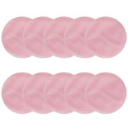 Reusable Makeup Remover Pads - 10 Pieces Soft Organic Cotton Rounds with Washable Drawstring