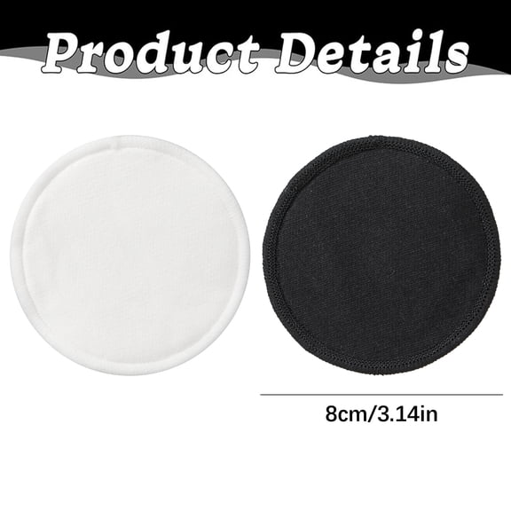 Reusable Makeup Remover Pads - Soft Washable Cotton Rounds for Facial Cleansing, Eye And Lip Makeup Removal, Eco-Friendly Alternative to Disposable Cotton Pads Ciozy