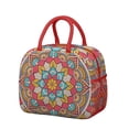 thumbnail image 1 of Reusable Mandala Lnsulated Lunch Bag for Women & Men-Leakproof Water-Resistant Cooler Tote,Large Capacity(10.6x8.7x6.3in)for Work,Office,Travel,Picnic,Beach., 1 of 7