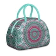 thumbnail image 1 of Reusable Mandala Lnsulated Lunch Bag for Women & Men - Leakproof Water-Resistant Cooler Tote, Large Capacity for Work,Travel,Picnic,Beach & Office., 1 of 4