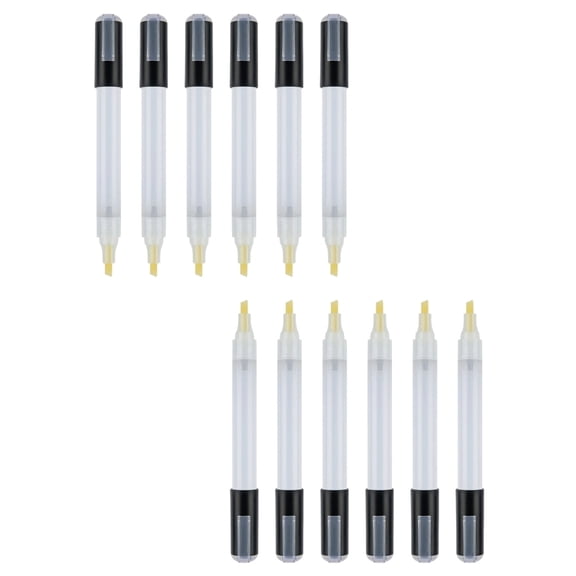 10pcs Empty Art Pen Barrels Filling Tubes Refillable Art Tools for Artists