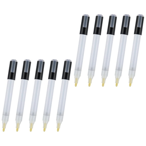 Reusable Marker Barrels with Tip Design Pen Tubes for Smooth Acrylic Paint Pen Refilling 10PCS