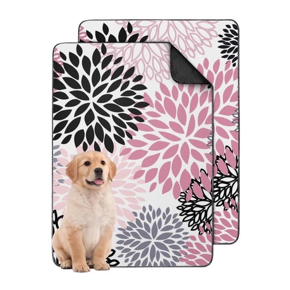 Reusable Mat for Indoor Dog Potty Area, 24x36 Washable Pee Pad, Non-Slip and Leak-Proof for Protecting Your Floors During Training and Daily Use