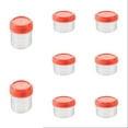 thumbnail image 1 of Reusable Meal Prep Containers 8 Pack - Mini Leakproof Clear Plastic Containers with Lids for Sauces, Dressings, Soups, Freezer Storage, 1 of 9