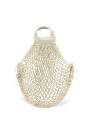 Reusable Mesh Cotton String Net Shopping Bag For Grocery / Outdoor Packing