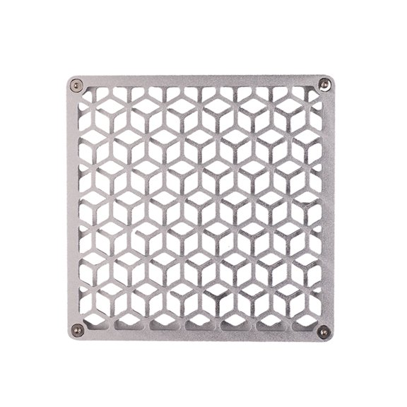 Reusable Metal Cup Mats Double Deck Structure Heavy Type Portables Cup Coasters for Hot Cold Beverages