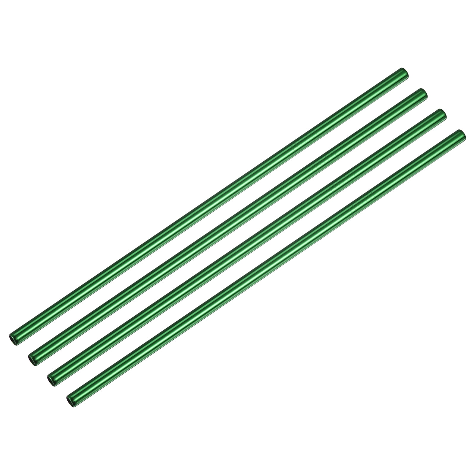 CASA-J 4-Pack Reusable Metal Straws – 10.5 Inch 304 Stainless Steel, Straight, Black, For Hot & Cold Drinks - View #10