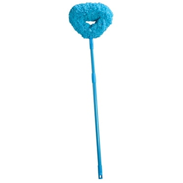 Reusable Microfiber Ceiling Fan Duster with Extendable Handle, Removable Polyester Brush, Handle Made of Durable Metal For Easy Hanging – Duster Adjusts 28 1/2" - 47 3/4" Long by LivingSURETM