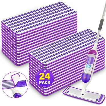 for Reusable Microfiber Mop Pads for Swiffer PowerMop 8 Pack, Power Mop Pads Refills for 13''-15'' Spray Mop, Machine Washable Power Mop Pads Replacement for Multi-Surface Floor Cleaning