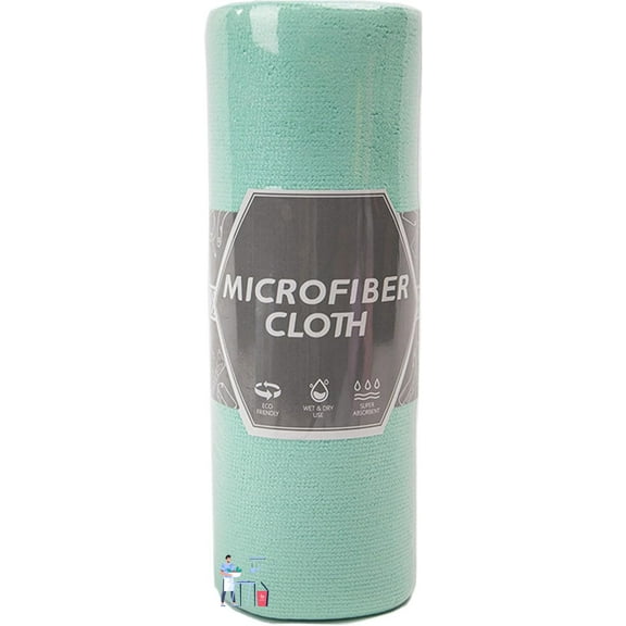 Reusable Microfiber Paper Towels Roll, 2025 New Microfiber Paper Towels Roll, Reusable Paper Towels Washable Roll, Ultra Absorbent Dish Rags for Kitchen, Car, Dishes