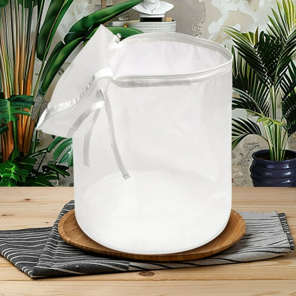 Reusable Micron Filter Zipper Bags,Mesh Filter Bags,Reusable Nylon Strainer Bags For Pressing,2 Gallon,5 Gallon,20 Gallon Zipper Filter Bags Full Mesh Nylon Filter Bag, Micron Filter Bags(2 Gallon)