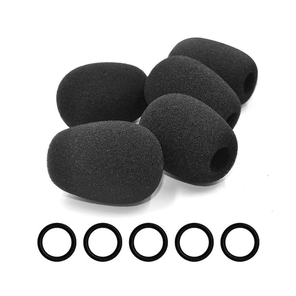 Reusable Microphone Foam Cover Noise reductions Sponge Ergonomic Fit Windscreen for CloudII/Mix Streaming Conference Call