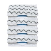 Reusable Mop Pad Refills Compatible with Shark VACMOP VM252 VM250 VM205 VM200 VM190 VC205 QM250, Vacuum Mop Pad Refills, Washable mop pad with a Reusable Dirt Chamber(4+4 Packs)