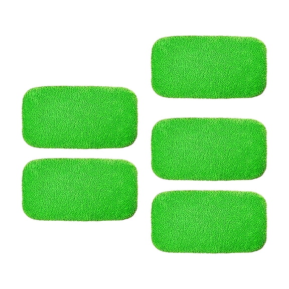 Reusable Mop Pads 5 Pack, Washable Microfiber Mop Refill Pads, High Absorption Floor Cleaning Pads, Reusable Spray Mop Cloths for Hardwood Tile-1