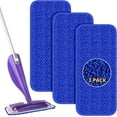 Reusable Mop Pads Compatible with Swiffer Wet Jet Mop Wet Pads Refill