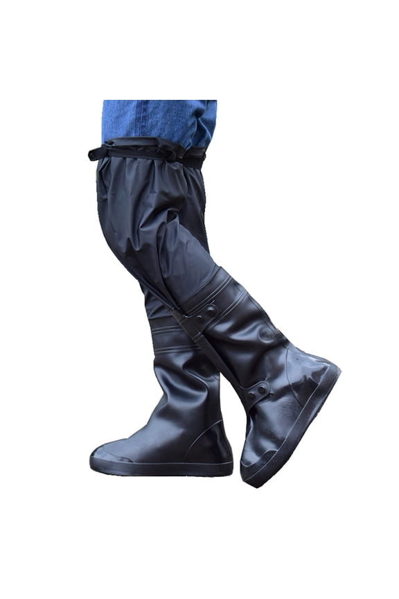 Reusable Motorcycle Scooter Dirt Bike Rain Shoes Boot Covers Unisex BicycleShoes Protectors For Rainy SnowysDay