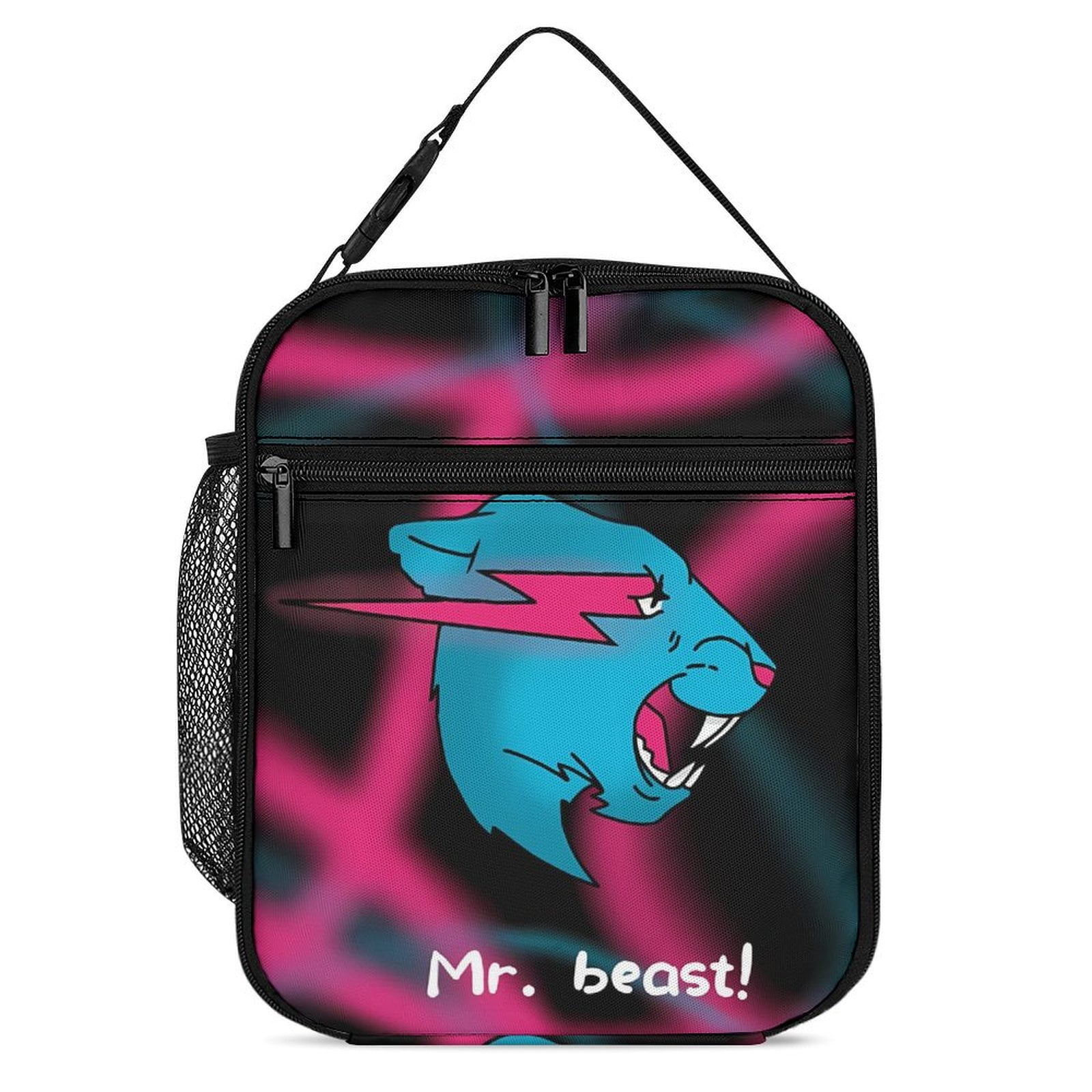 Reusable Mr Beast Lunch Bags, Cartoon Lunch Bag Anime Tote Bag Portable ...