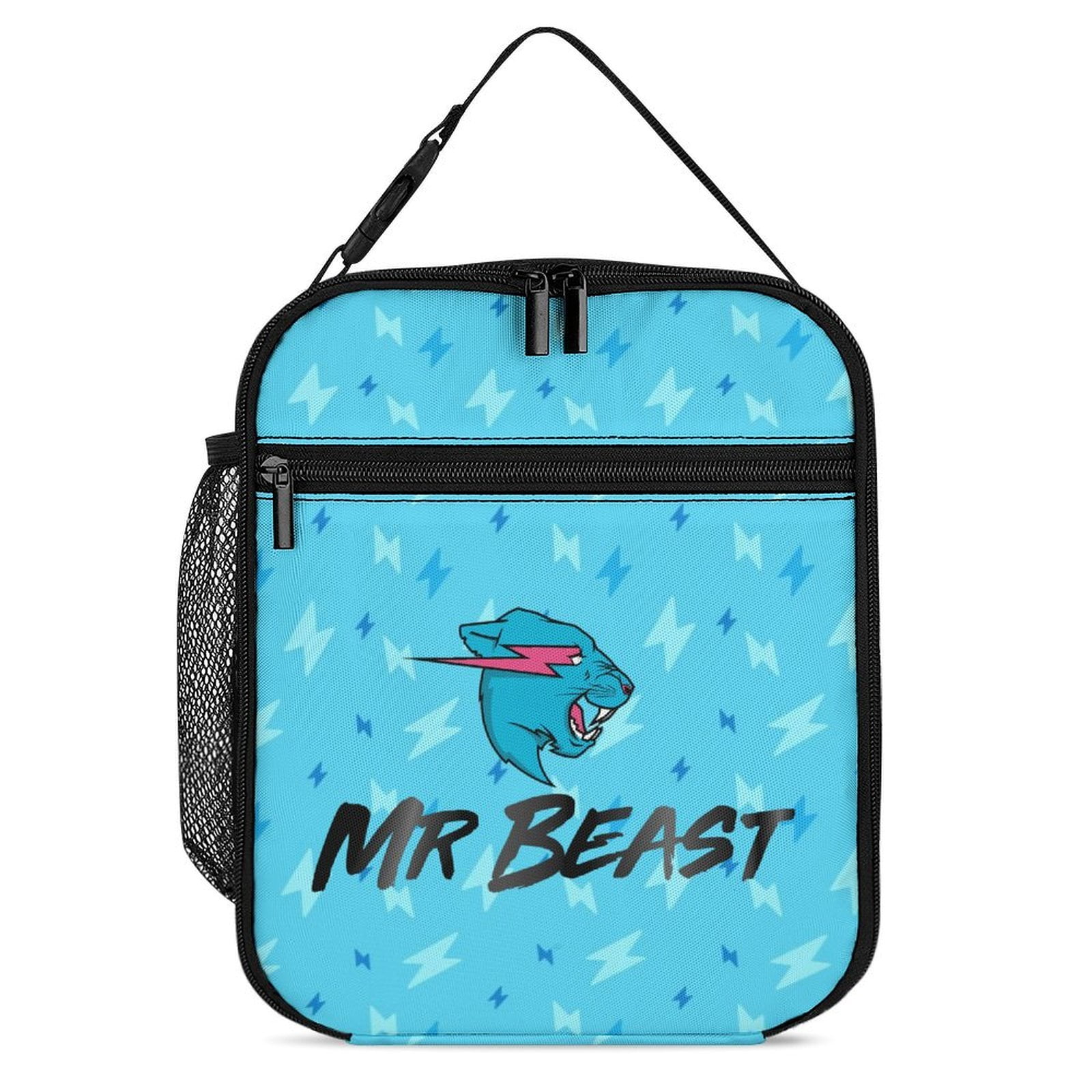 Reusable Mr Beast Lunch Bags, Cartoon Lunch Bag Anime Tote Bag Portable ...